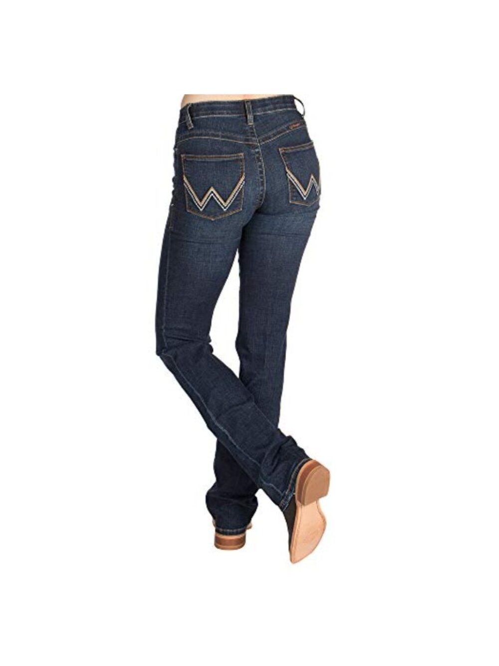 Wrangler Mid Rise Stretch Boot Cut Riding Jeans Bootcut Western